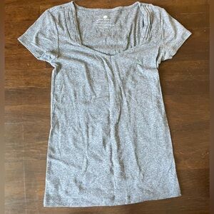 Grey Banana Republic Cotton T-Shirt Size Small